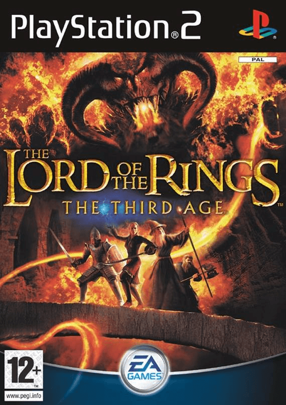 Lord of the Rings Third Age box art for Playstation 2